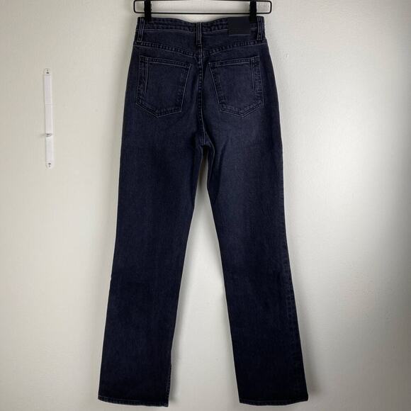 Derek Lam 10 Crosby Frankie Jeans Size 26 Gray Black Split Hem Straight Casual - Picture 4 of 12